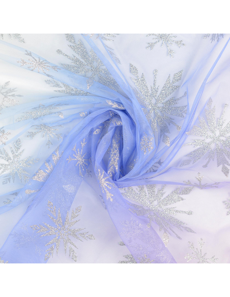 Mesh Glitter Snowflake