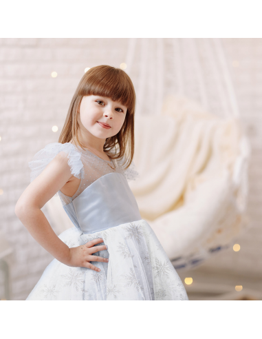 Mesh Glitter Snowflake Mesh Glitter Snowflake