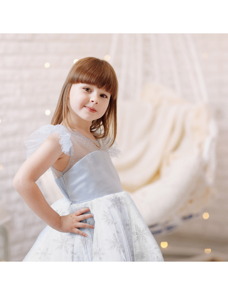 Mesh Glitter Snowflake