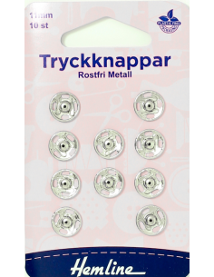 Hemline Tryckknappar...