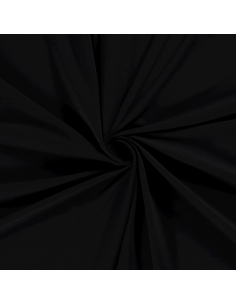 French Terry Enfärgad Svart 69