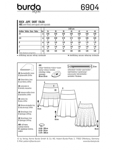 Burda 6904 Burda 6904