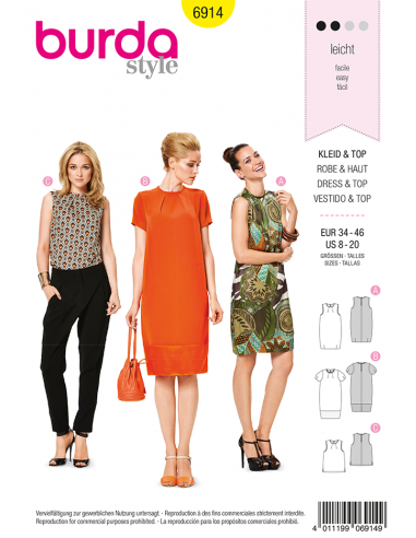 Burda 6914 Burda 6914