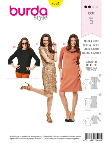 Burda 7031 Burda 7031