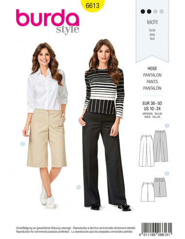 Burda 6613 Burda 6613