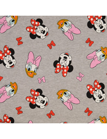 Licens French Terry Mimmi Pigg & Kajsa Anka