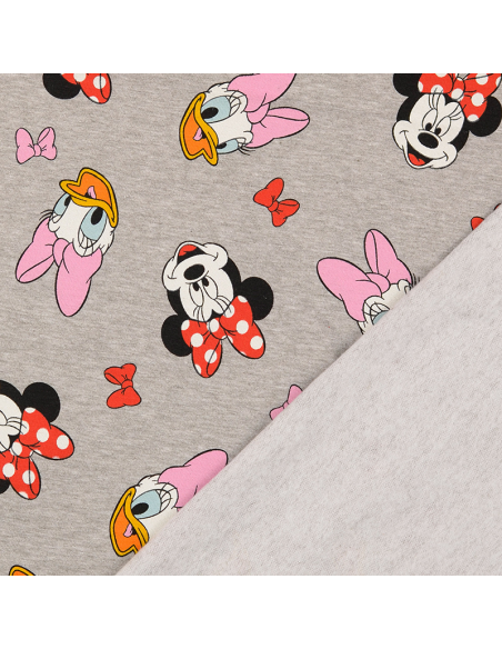 Licens French Terry Mimmi Pigg & Kajsa Anka