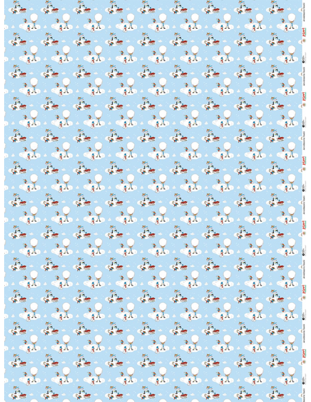 Bomullsjersey Pippi Åker Skridskor