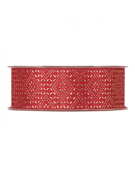 Julband 40mm Röd