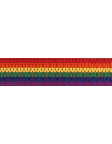 Väskband Rainbow 30mm