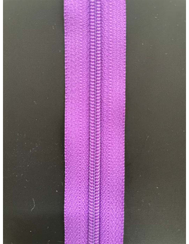 YKK Blixtlås MV 4mm Lila