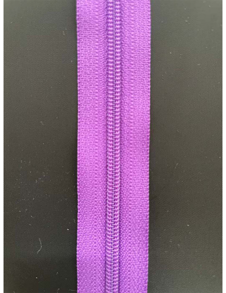 YKK Blixtlås MV 4mm Lila