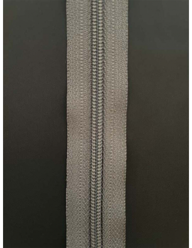 YKK Blixtlås MV 4mm Grå