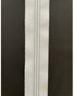 YKK Blixtlås MV 4mm Ljusgrå