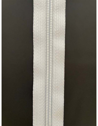 YKK Blixtlås MV 4mm Ljusgrå