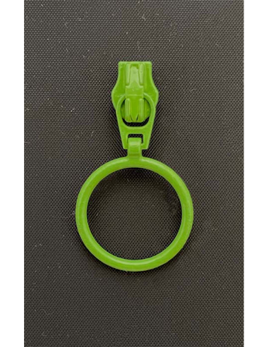 YKK Löpare Ring 4mm Grön