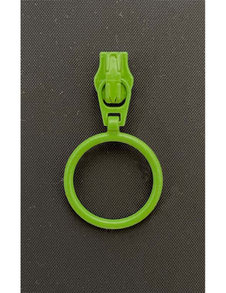 YKK Löpare Ring 4mm Grön