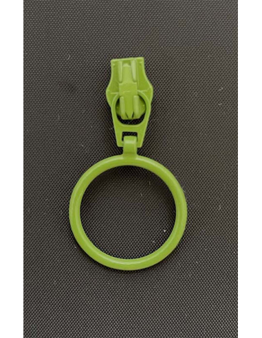 YKK Löpare Ring 4mm Skogsgrön