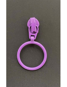 YKK Löpare Ring 4mm Lila