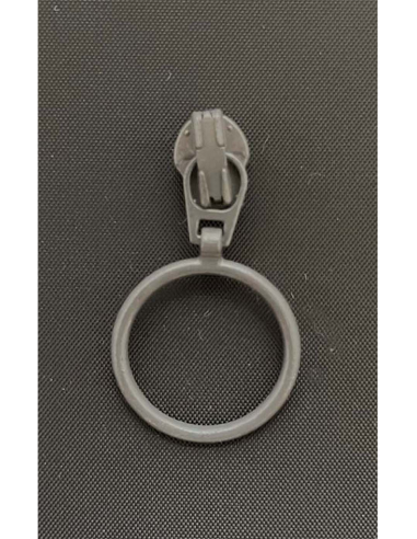 YKK Löpare Ring 4mm Grå