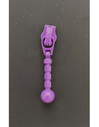 YKK Löpare Kula 4mm Lila