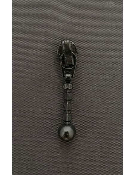 YKK Löpare Kula 4mm Svart