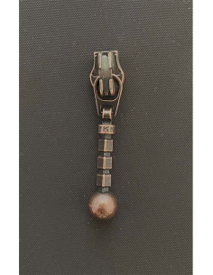 YKK Löpare Kula 4mm Oxid