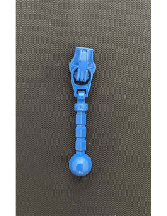 YKK Löpare Kula 4mm Blå