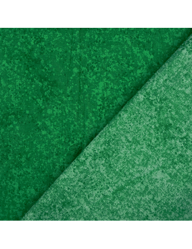 Bomullspoplin Stain Grön