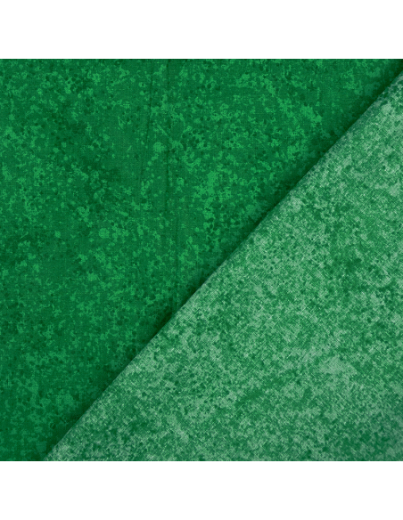 Bomullspoplin Stain Grön