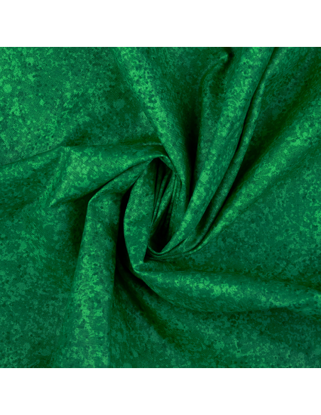 Bomullspoplin Stain Grön