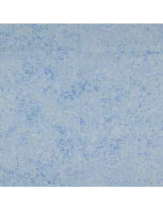 Bomullspoplin Stain Ljusblå