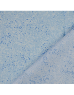 Bomullspoplin Stain Ljusblå 2