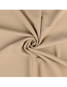 Scuba Crepe Beige
