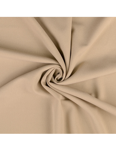 Scuba Crepe Beige