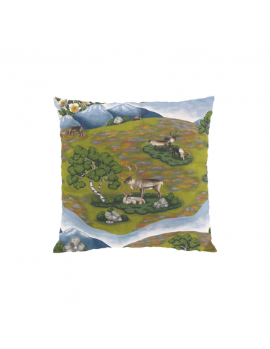 Kuddfodral Renvandring Grön