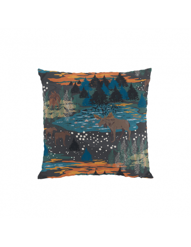 Kuddfodral Älgrike Brun/Orange