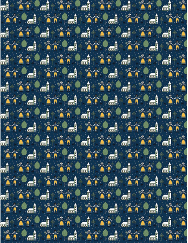 Gardintyg Sverige Blå