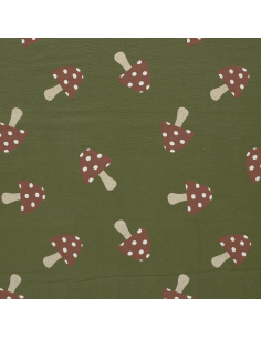 Terry Crepe Mushroom