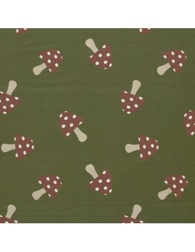 Terry Crepe Mushroom