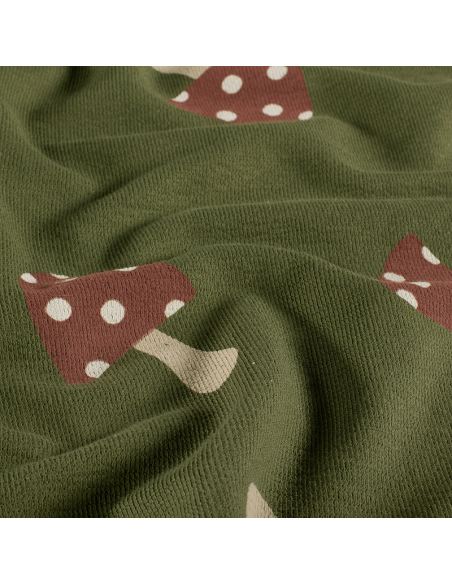 Terry Crepe Mushroom