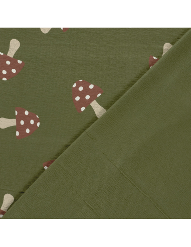 Terry Crepe Mushroom