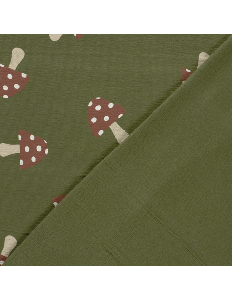 Terry Crepe Mushroom