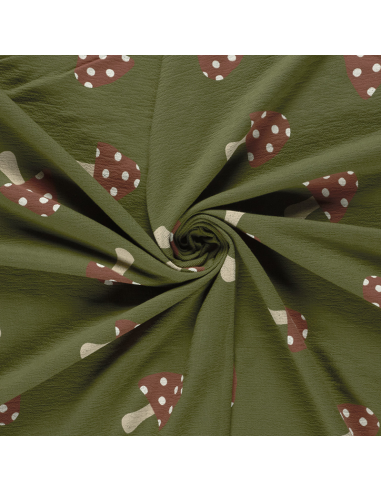 Terry Crepe Mushroom