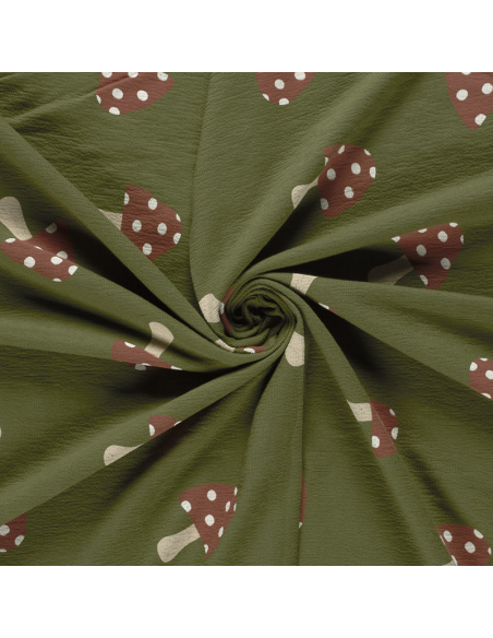 Terry Crepe Mushroom