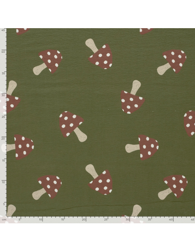 Terry Crepe Mushroom