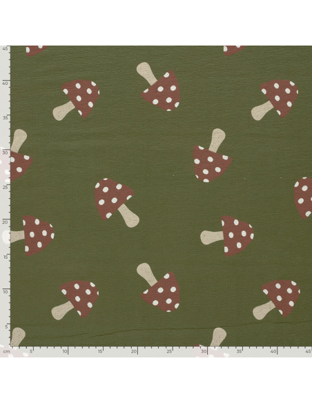 Terry Crepe Mushroom