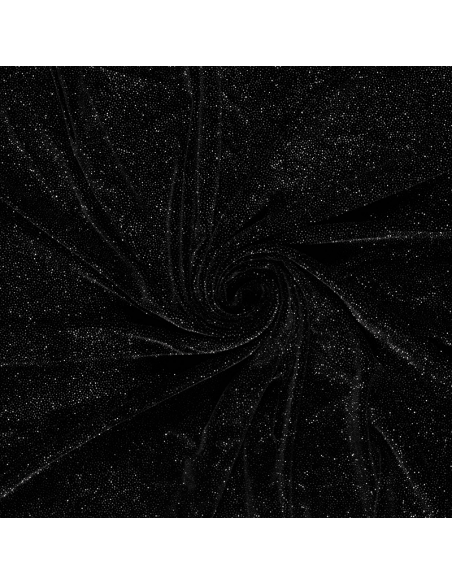 Polyesterjersey Glitter Allover