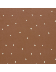 Ribbad Bomullsjersey Hearts