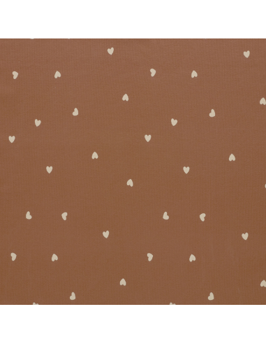 Ribbad Bomullsjersey Hearts